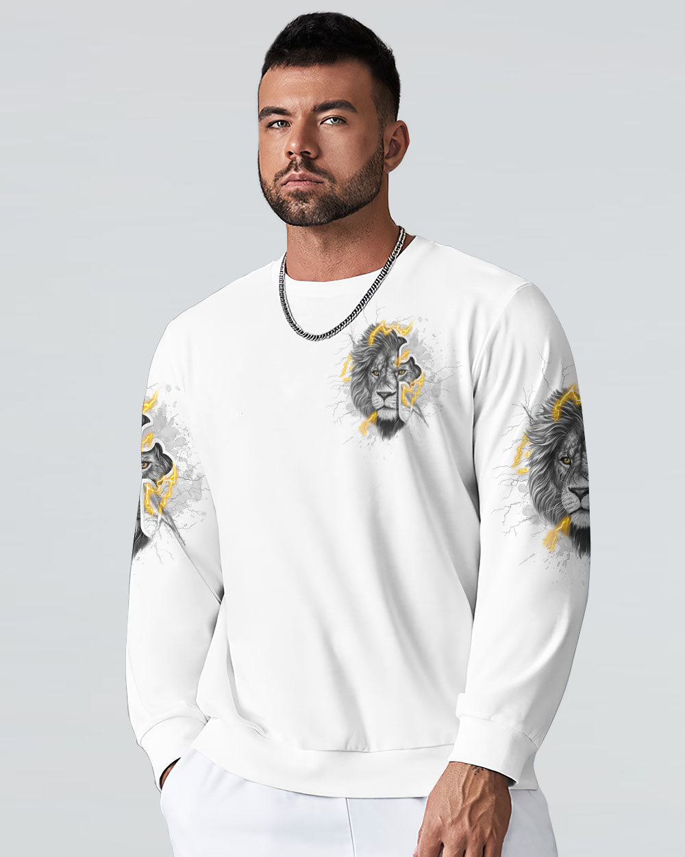 Jesus Dropped The Charges Lion Men's All Over Print Shirt - Tltw1009243