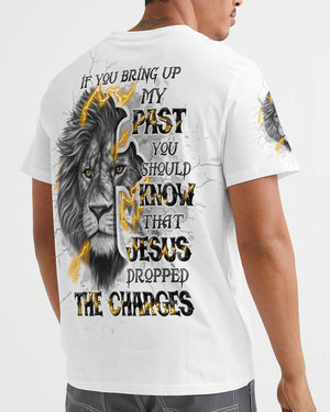Jesus Dropped The Charges Lion Men's All Over Print Shirt - Tltw1009243