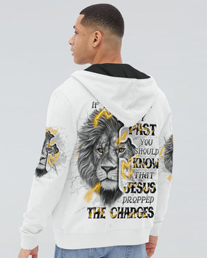 Jesus Dropped The Charges Lion Men's All Over Print Shirt - Tltw1009243