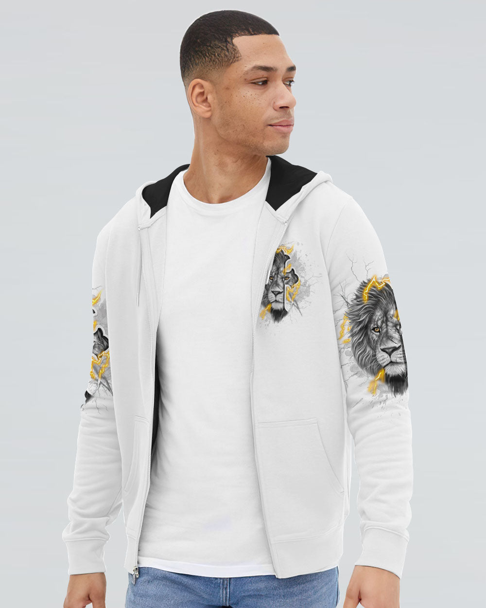 Jesus Dropped The Charges Lion Men's All Over Print Shirt - Tltw1009243