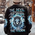 I Am The Storm Lion Men's All Over Print Shirt - Tytm3010241