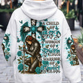 A Child Of God A Woman Of Faith Warrior Women's All Over Print Shirt  - Tlno1109251