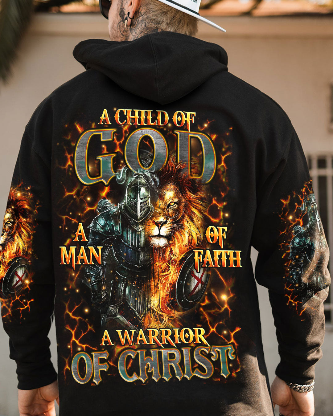 A Warrior Of Christ Men's All Over Print Shirt - Yhhn0907253