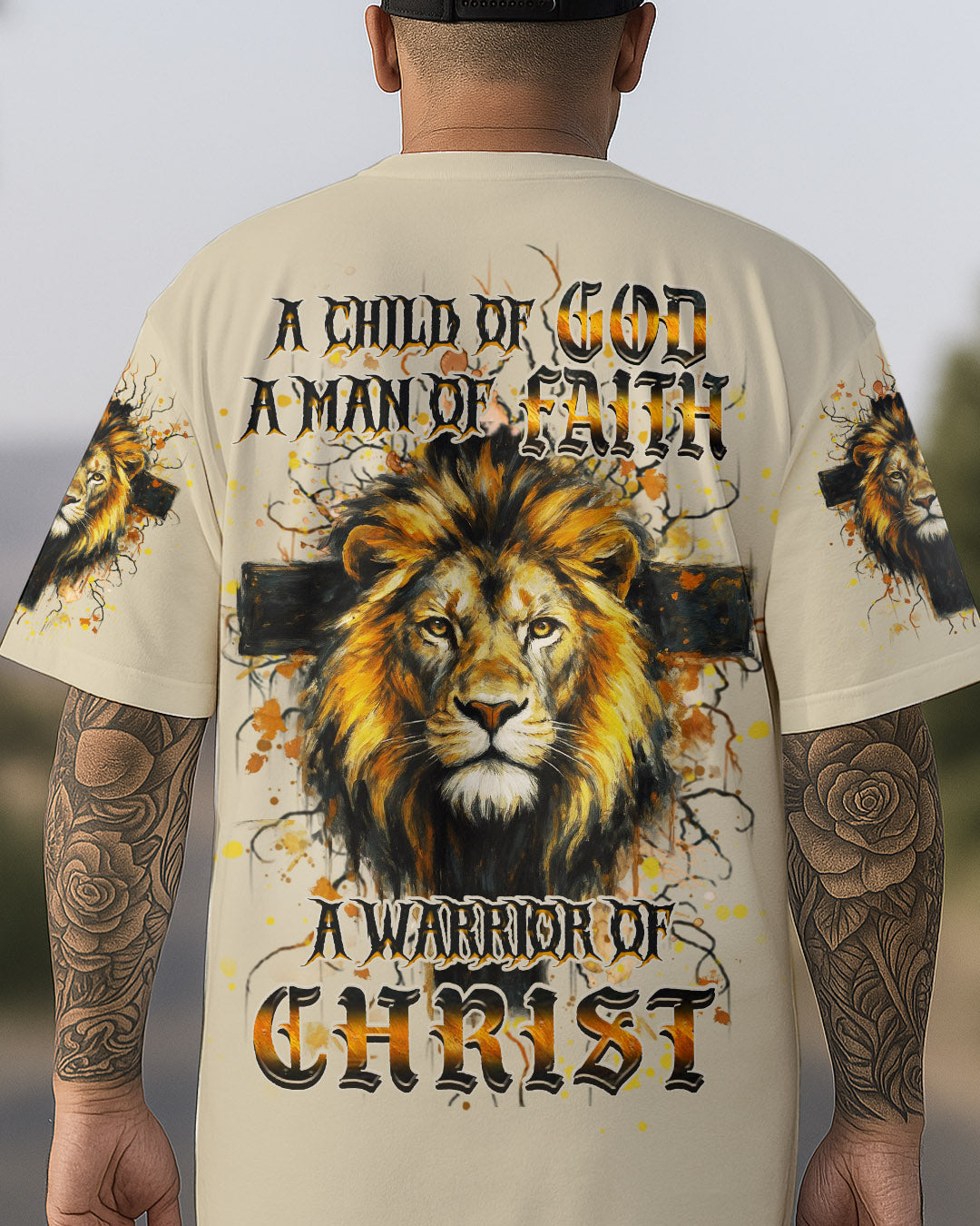A Warrior Of Christ Men's All Over Print Shirt - Yhhn1405243