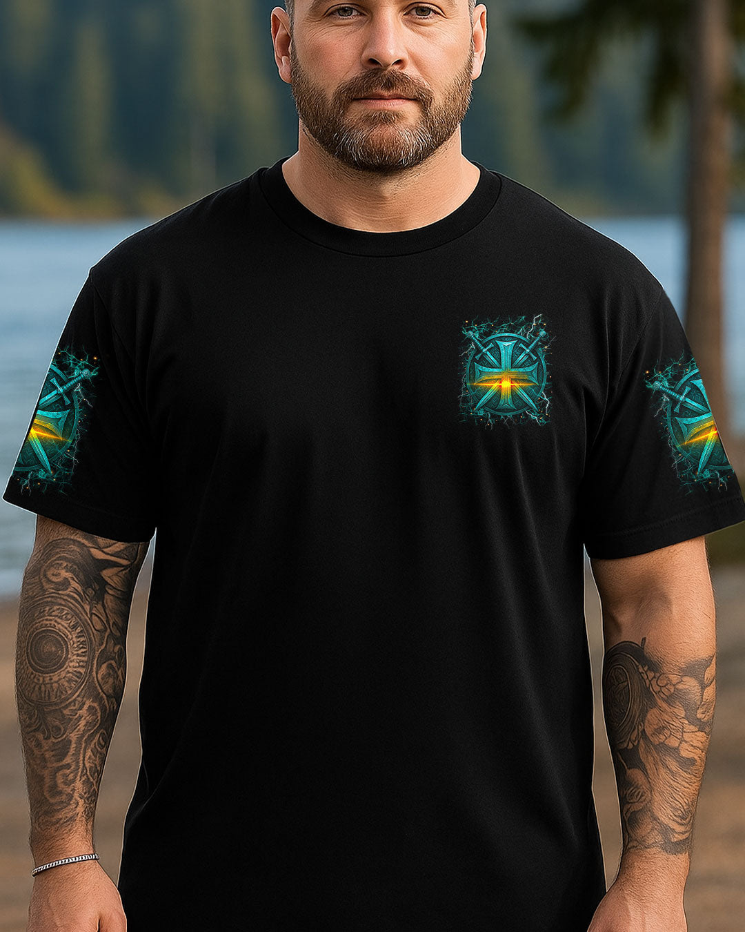 A Warrior Of Christ Men's All Over Print Shirt - Yhhn2107254