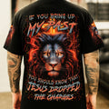 Jesus Dropped The Charges Lion Men's All Over Print Shirt - Yhln2907251