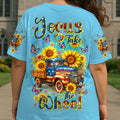 Jesus Take The Wheel Sunflowers Women's All Over Print Shirt - Yhdu2705254