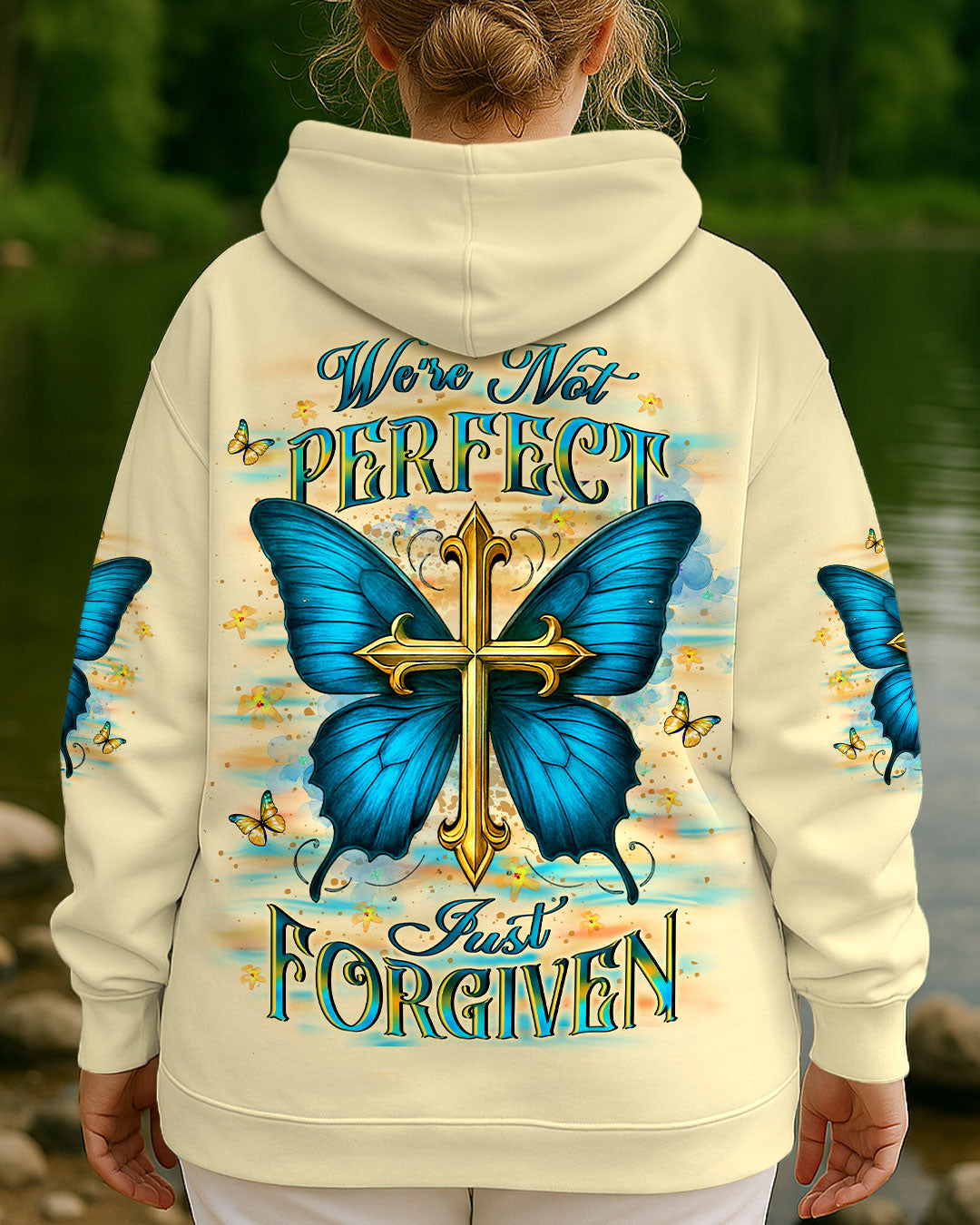 We're Not Perfect Just Forgiven Women's All Over Print Shirt - Yhlt1107253
