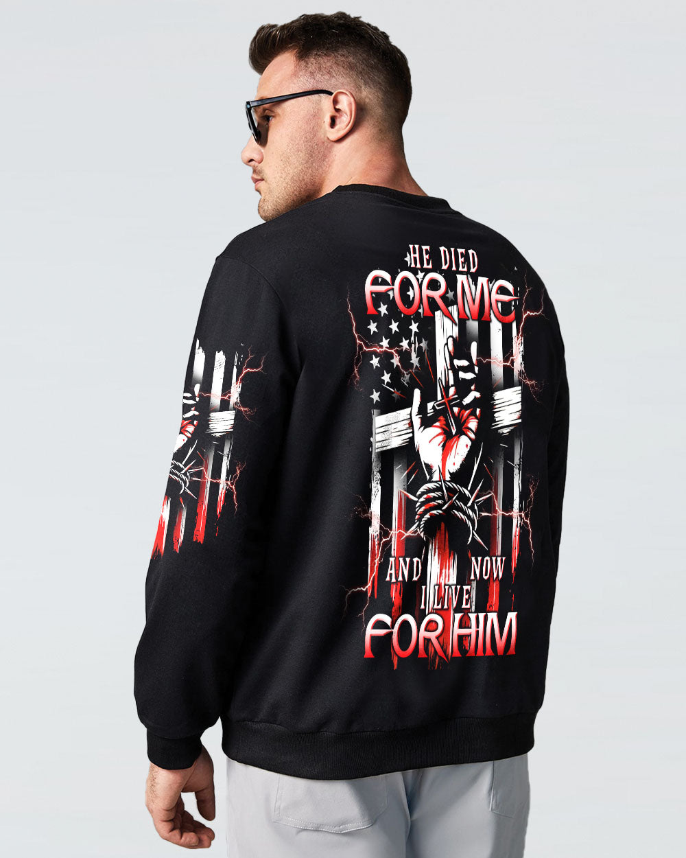 He Died For Me Men's All Over Print Shirt  - Tlnt0702254