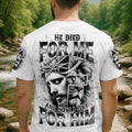 He Died For Me Lion Men's All Over Print Shirt  - Tltr2205255