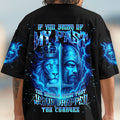 Jesus Dropped The Charges Lion Warrior Men's All Over Print Shirt  - Tlnt2606252