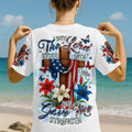 Lord Stood With Me Lilies Women's All Over Print Shirt - Tltr2305251