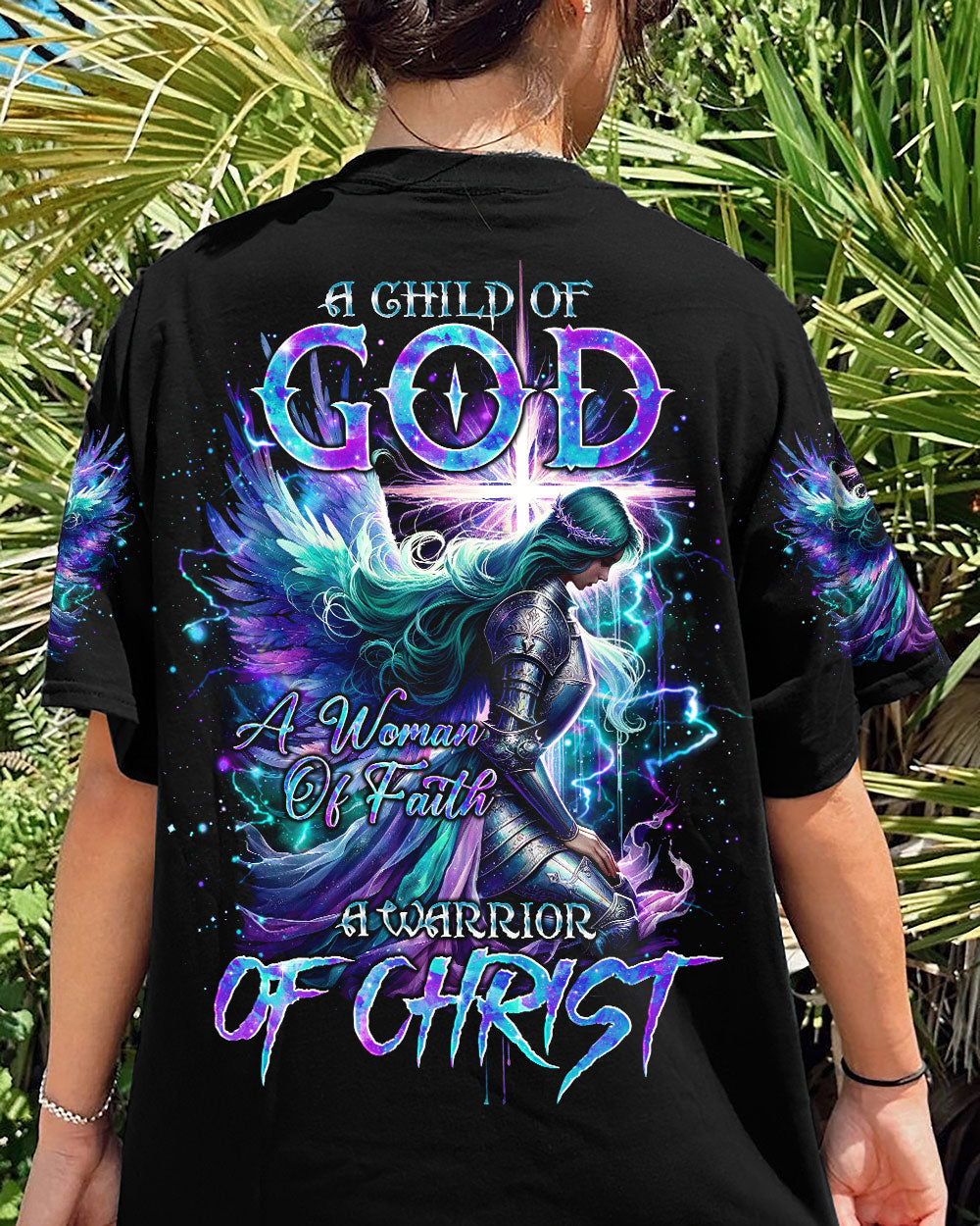 A Warrior Of Christ Women's All Over Print Shirt - Tlno0411234