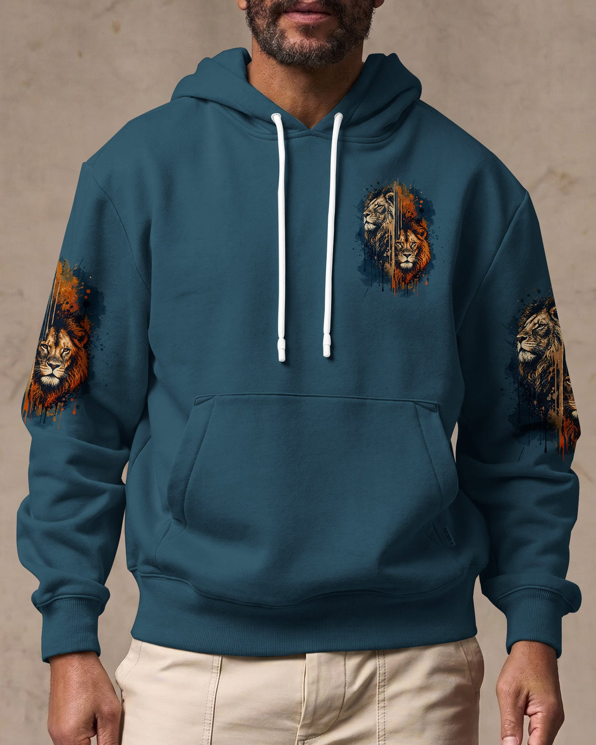 Blessed By God Lion Men's All Over Print - Typq0607264