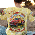 Jesus Take The Wheel Tie Dye Women's All Over Print Shirt - Tytm0603242