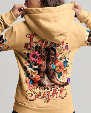 Walk By Faith Not By Sight Women's All Over Print Shirt - Typq2406262