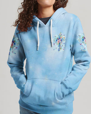 I Can Do All Things Cross Flowers Women's All Over Print Shirt - Tyln1606262