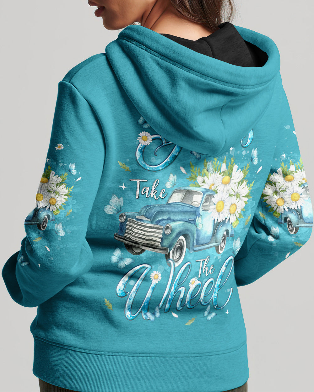 Jesus Take The Wheel Truck  Women's All Over Print Shirt - Tlnt0704261