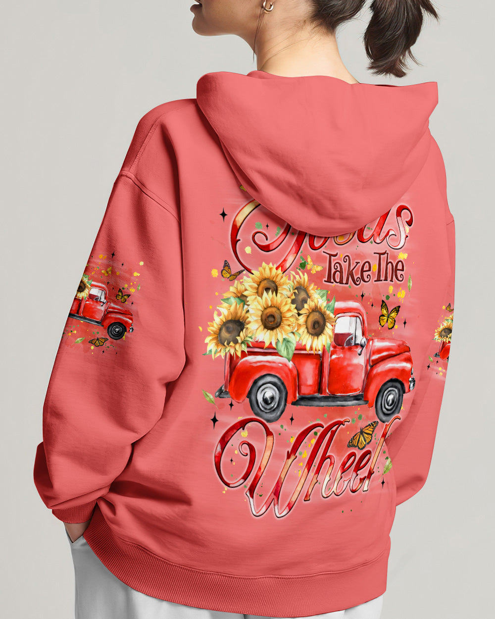 Jesus Take The Wheel Women's All Over Print Shirt - Tyqy1704262