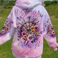 Jesus Take The Wheel Floral Women's All Over Print Shirt - Tlno2211234