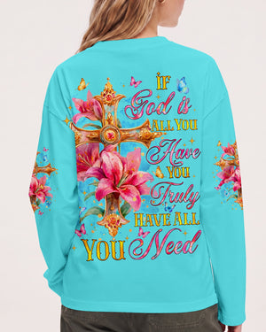 If God Is All You Have Cross Women's All Over Print Shirt - Tyqy0408262