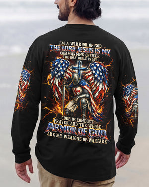I'm A Warrior Of God Wings Men's All Over Print Shirt  -   Tlnt3003261