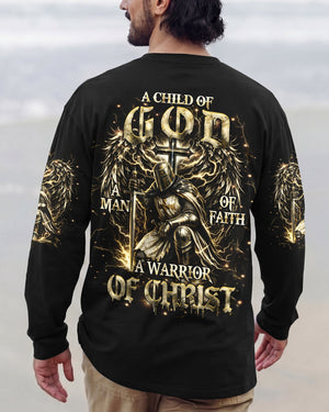 A Warrior Of Christ Wings Men's All Over Print Shirt - Tlhn2003261