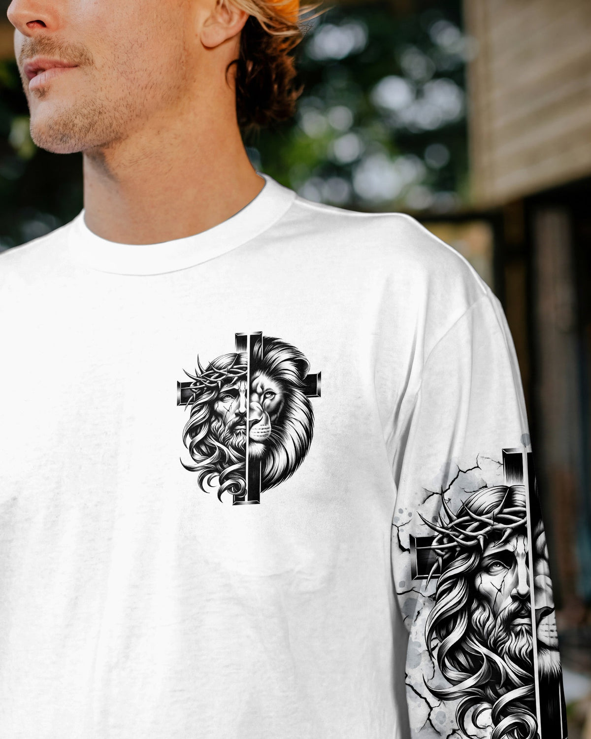 The Reason I’m Old And Wise Lion Men's All Over Print Shirt - Tlno0602261