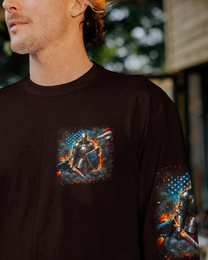 A Warrior Of Christ Men's All Over Print Shirt - Yhln0502261