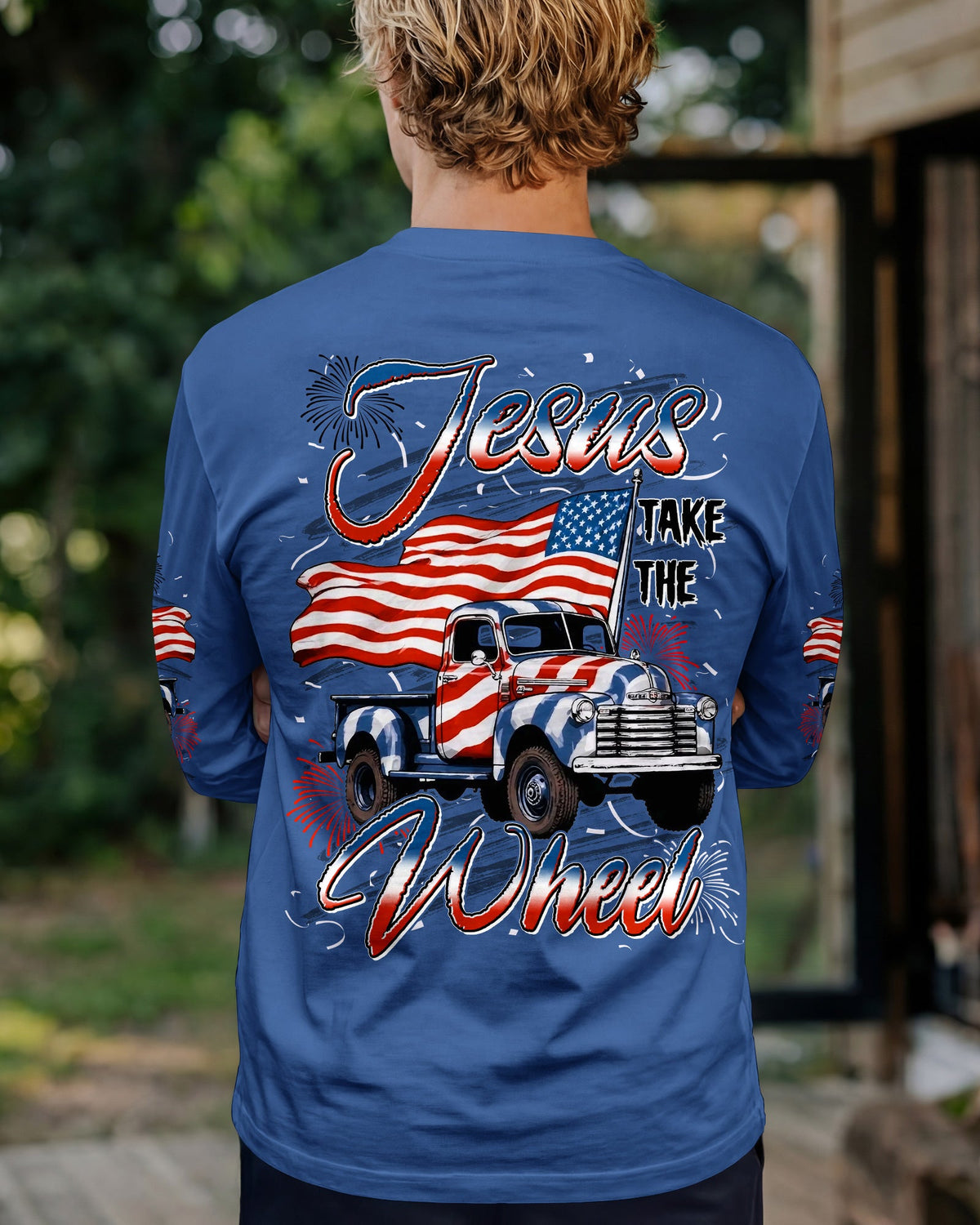 Jesus Take The Wheel Men's All Over Print Shirt - Tyln0206261