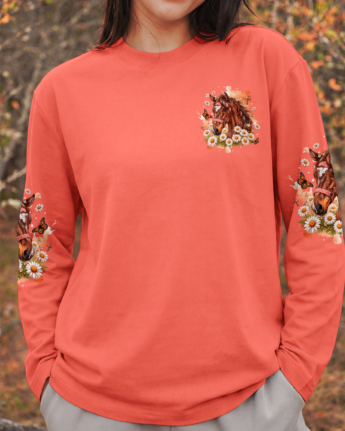 With God All Things Are Possible Horse Women's All Over Print Shirt   - Tlhg0207263
