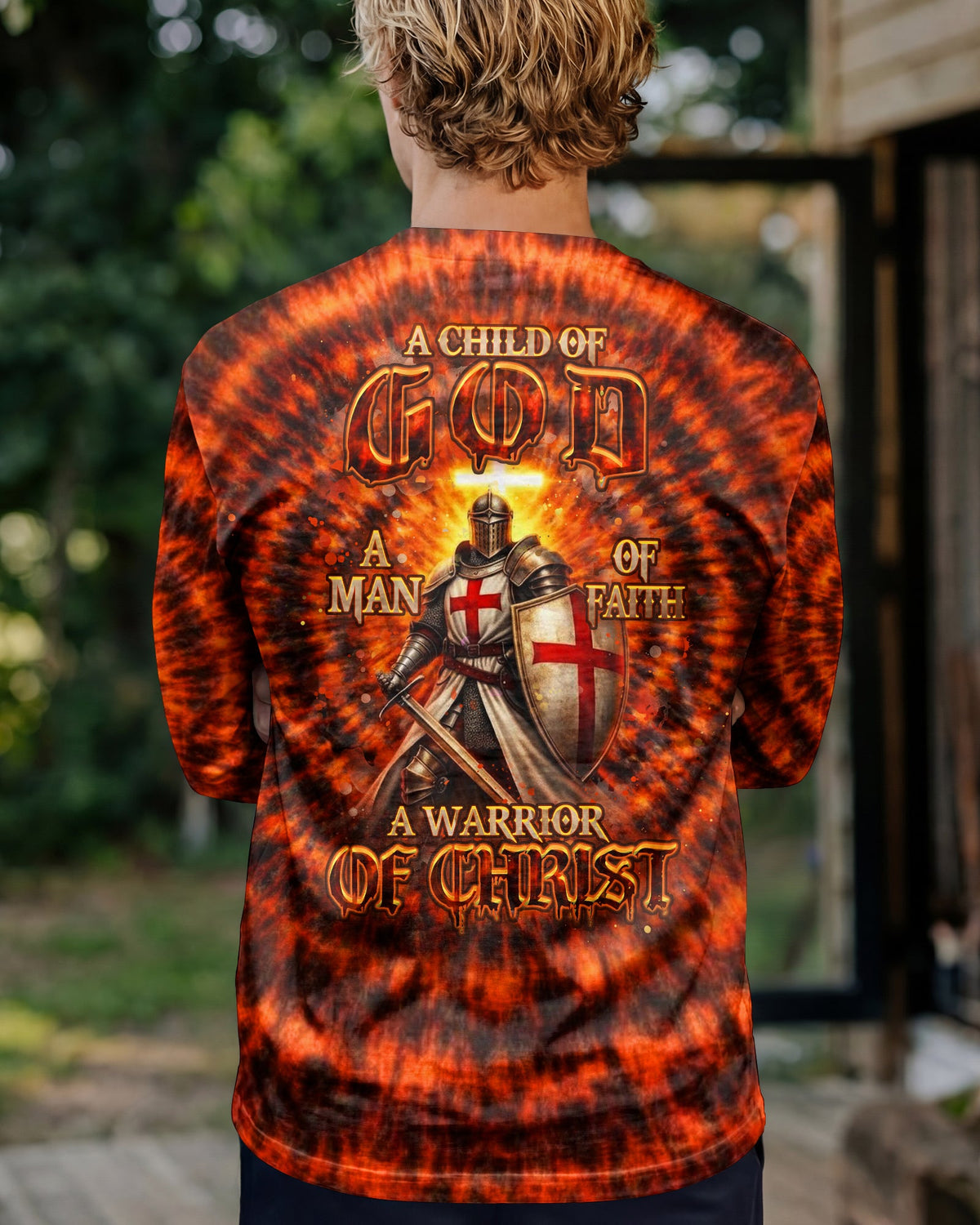 A Warrior Of Christ Men's All Over Print Shirt - Yhhn2602261
