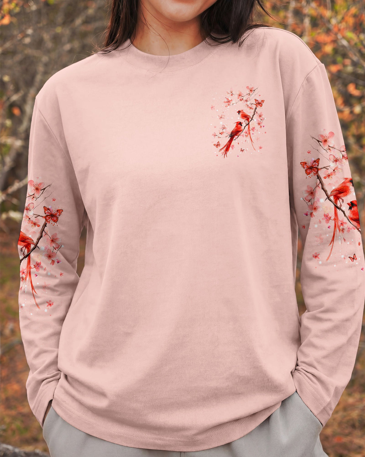 Those We Love Don’t Go Away Cardinal Women's All Over Print Shirt - Tlhg1604263