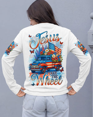 Jesus Take The Wheel Women's All Over Print Shirt - Tyln2603262