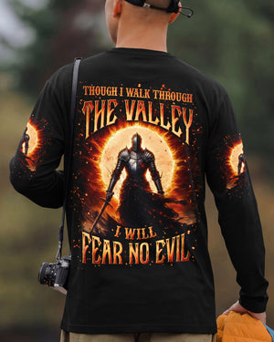 I Will Fear No Evil Warrior Men's All Over Print Shirt - Yhln1002261
