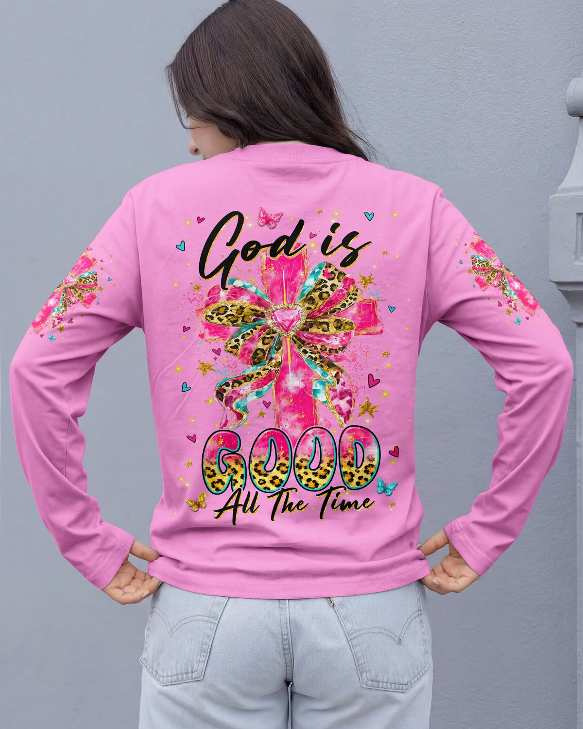 God Is Good All The Time Women's All Over Print Shirt - Tyln2306261