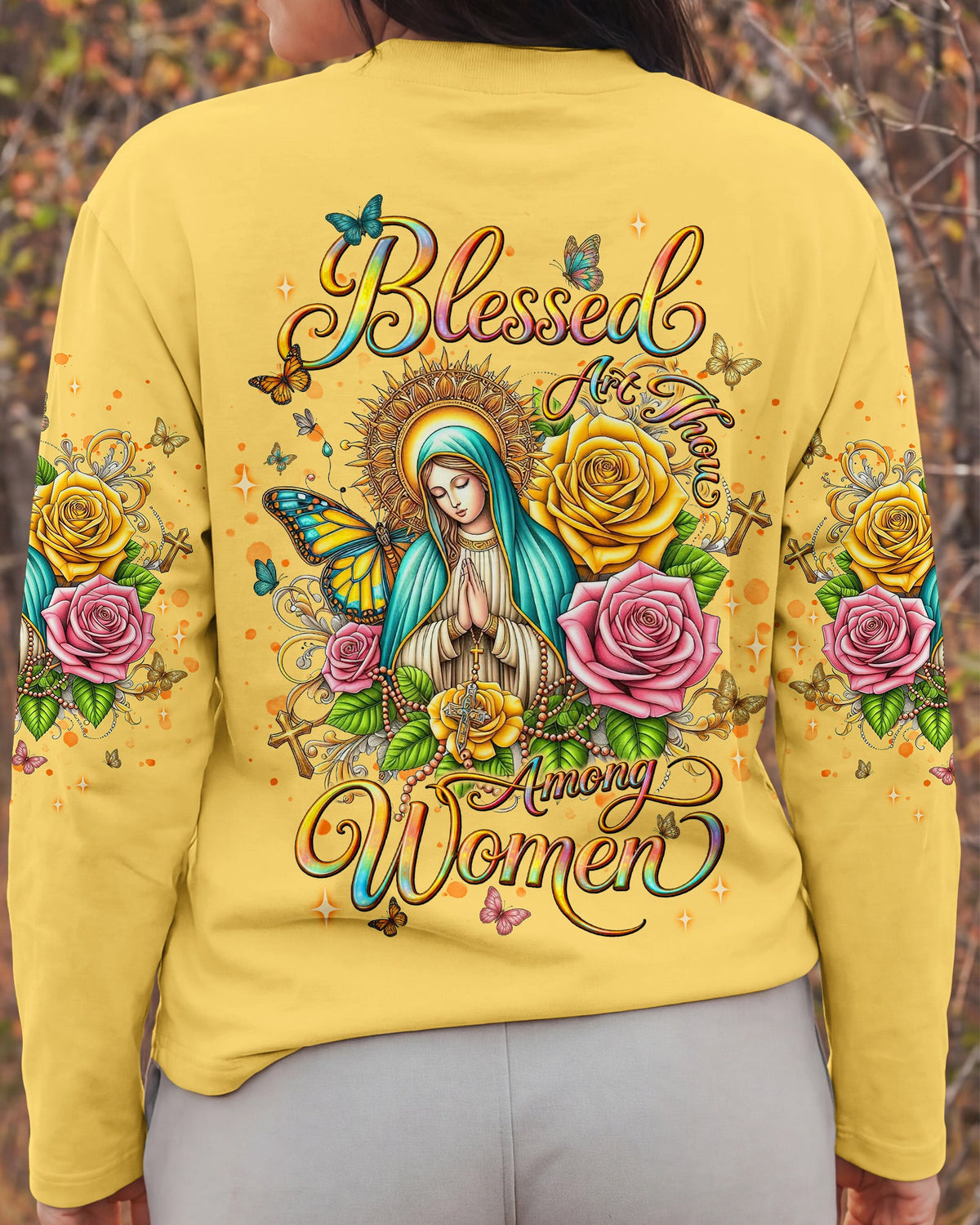 Blessed Art Thou Among Women Women's All Over Print Shirt - Tlnt0604262