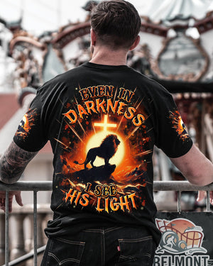 Even In The Darkness Lion Men's All Over Print Shirt -Yhln3001262