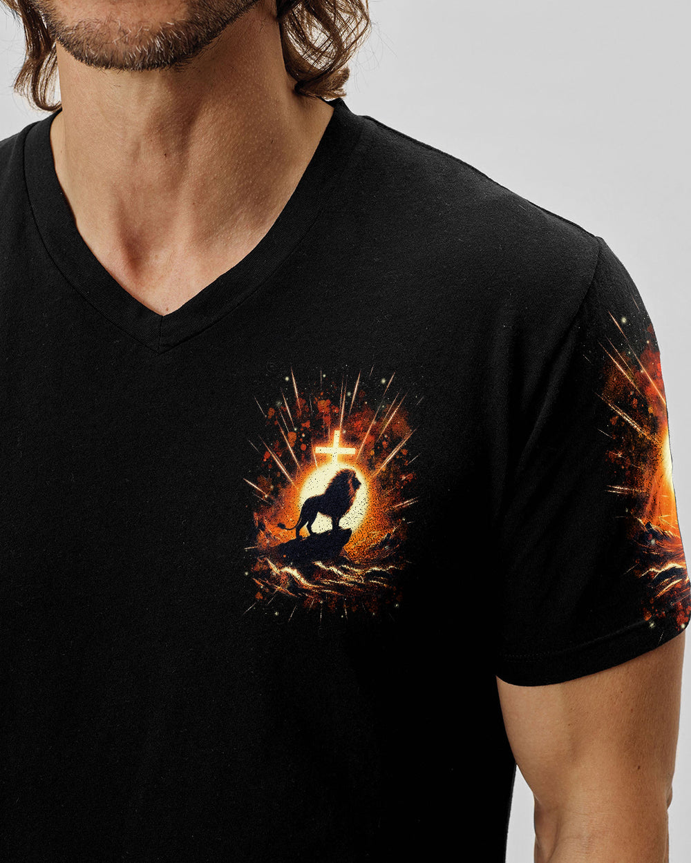 Even In The Darkness Lion Men's All Over Print Shirt -Yhln3001262