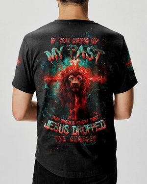 Jesus Dropped The Charges Lion Men's All Over Print Shirt - Tltw3008243