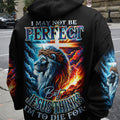 I May Not Be Perfect Lion Men's All Over Print Shirt - Ty1801241