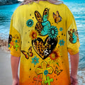 Peace Love Cross Women's All Over Print Shirt - Ty0707232