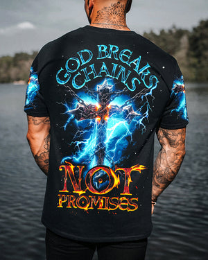 God Breaks Chains Not Promises Men's All Over Print Shirt - Ty0307233