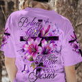 Believe In God Women's All Over Print Shirt - Ty2808232