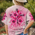 Believe In What You Pray Women's All Over Print Shirt - Ty2407233