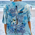 Turn Burden Into Blessings Women's All Over Print Shirt - Ty0709233