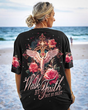 Walk By Faith Not By Sight Women's All Over Print Shirt - Ty2606233