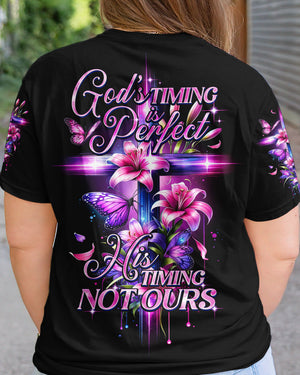 God's Timing Is Perfect Women's All Over Print Shirt - Ty1501242