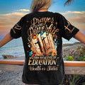 Prayer Is More Powerful Women's All Over Print Shirt - Ty0407232
