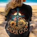 One Nation Under God Women's All Over Print Shirt - Ty2406231